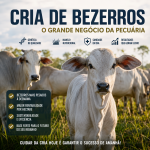 CRIA DE BEZERROS BOVINOS